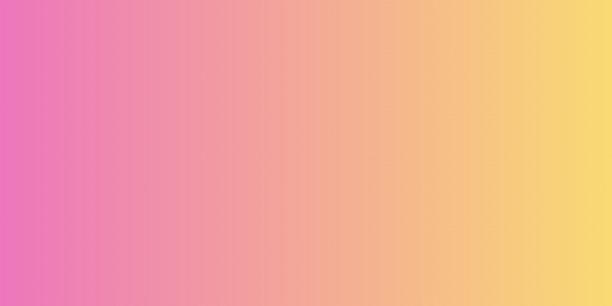 Gradient background transitioning from pink to yellow